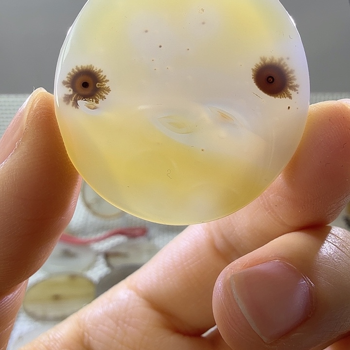 玛瑙/玉髓未镶嵌吊坠(不含链)48