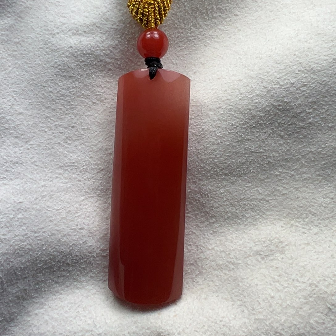 南红玛瑙未镶嵌吊坠