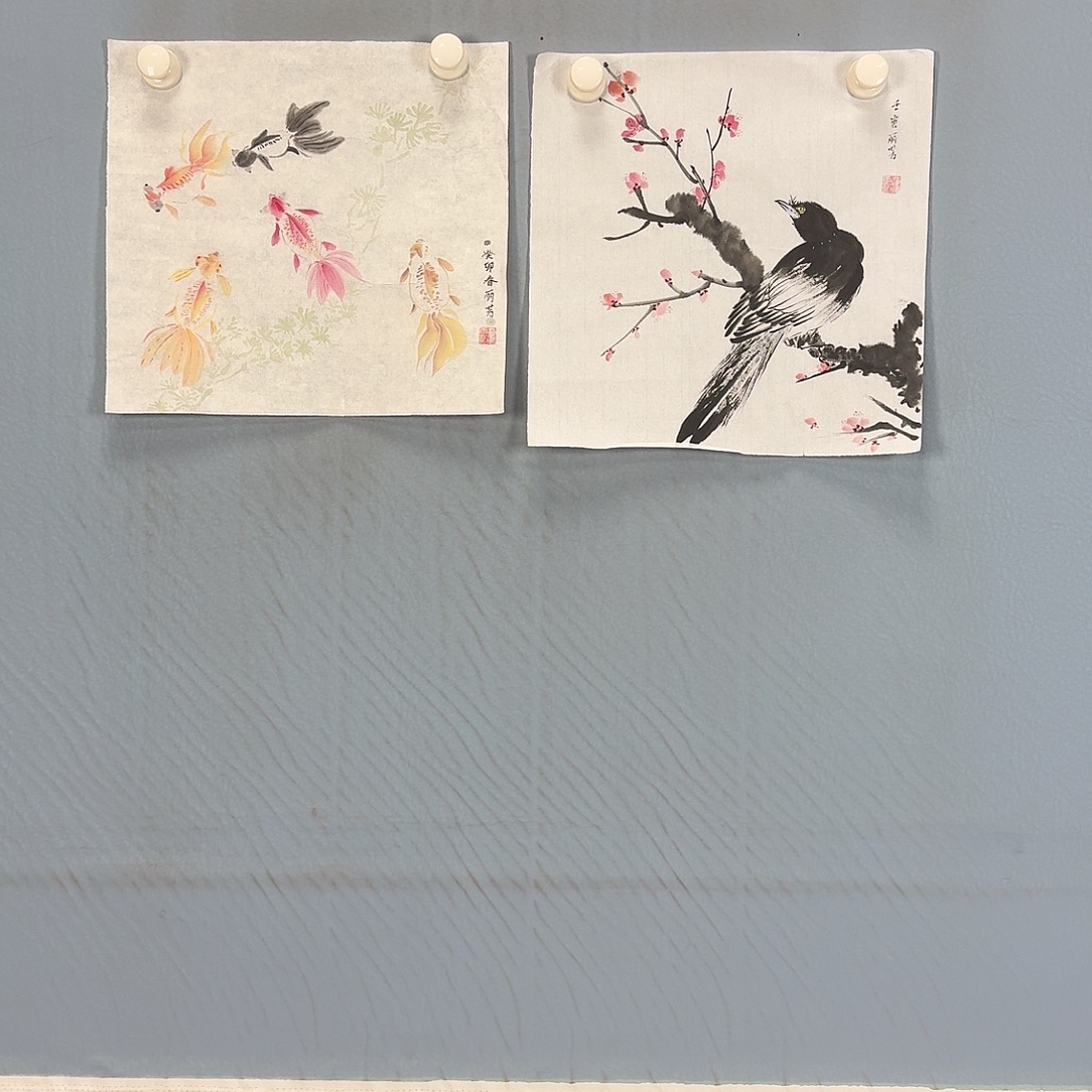 国画331 牡丹一如您的脸颊美丽的