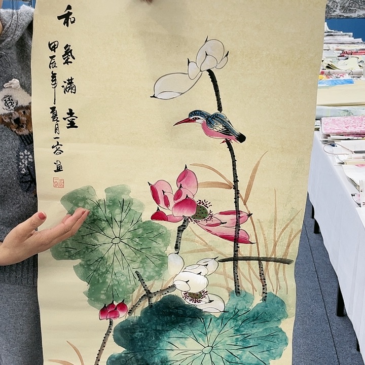 国画纯手绘国画作品鉴赏