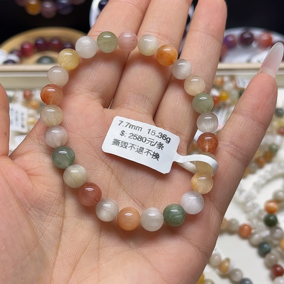 水晶手链未镶嵌手链