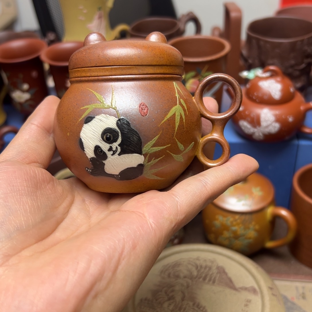 紫砂茶杯紫砂主人杯150cc