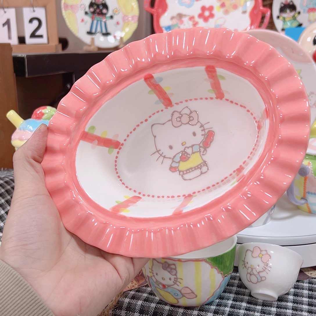 可爱陶瓷高温手作