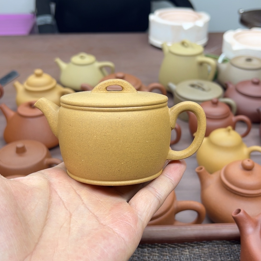 茶壶紫砂汉瓦微瑕150ccc段泥