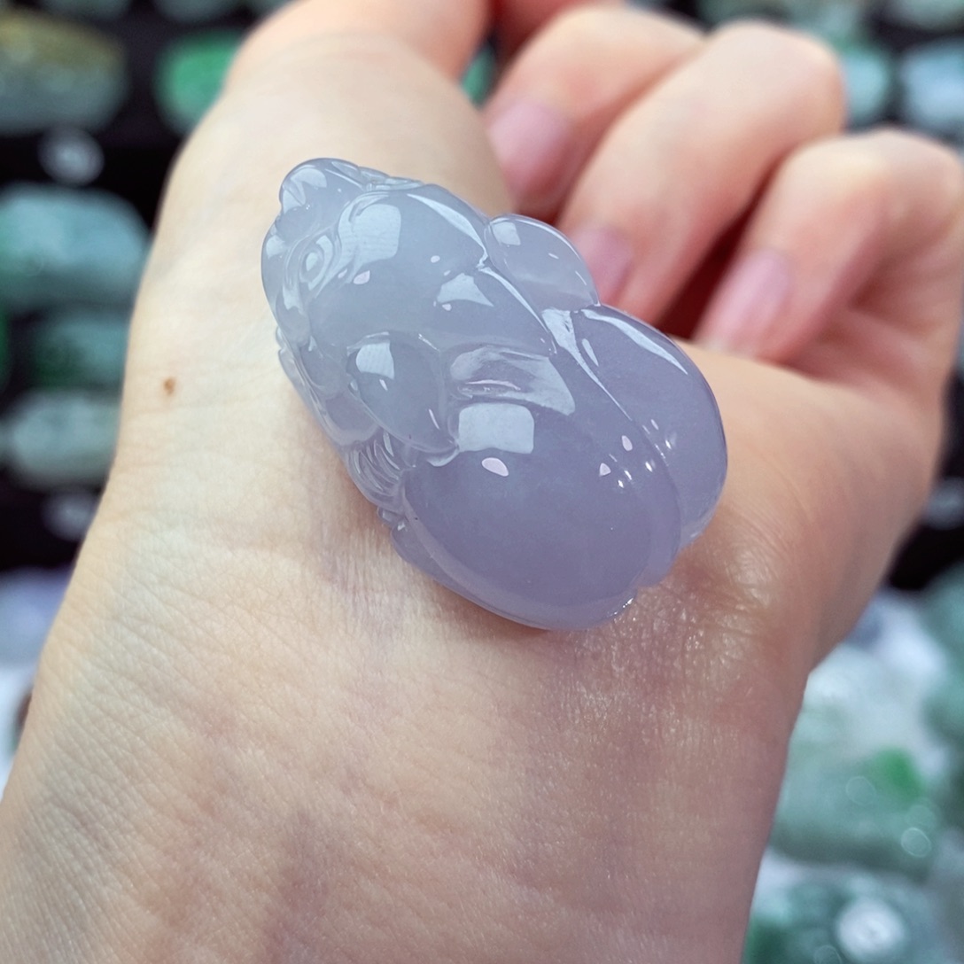 翡翠颈饰未镶嵌天然