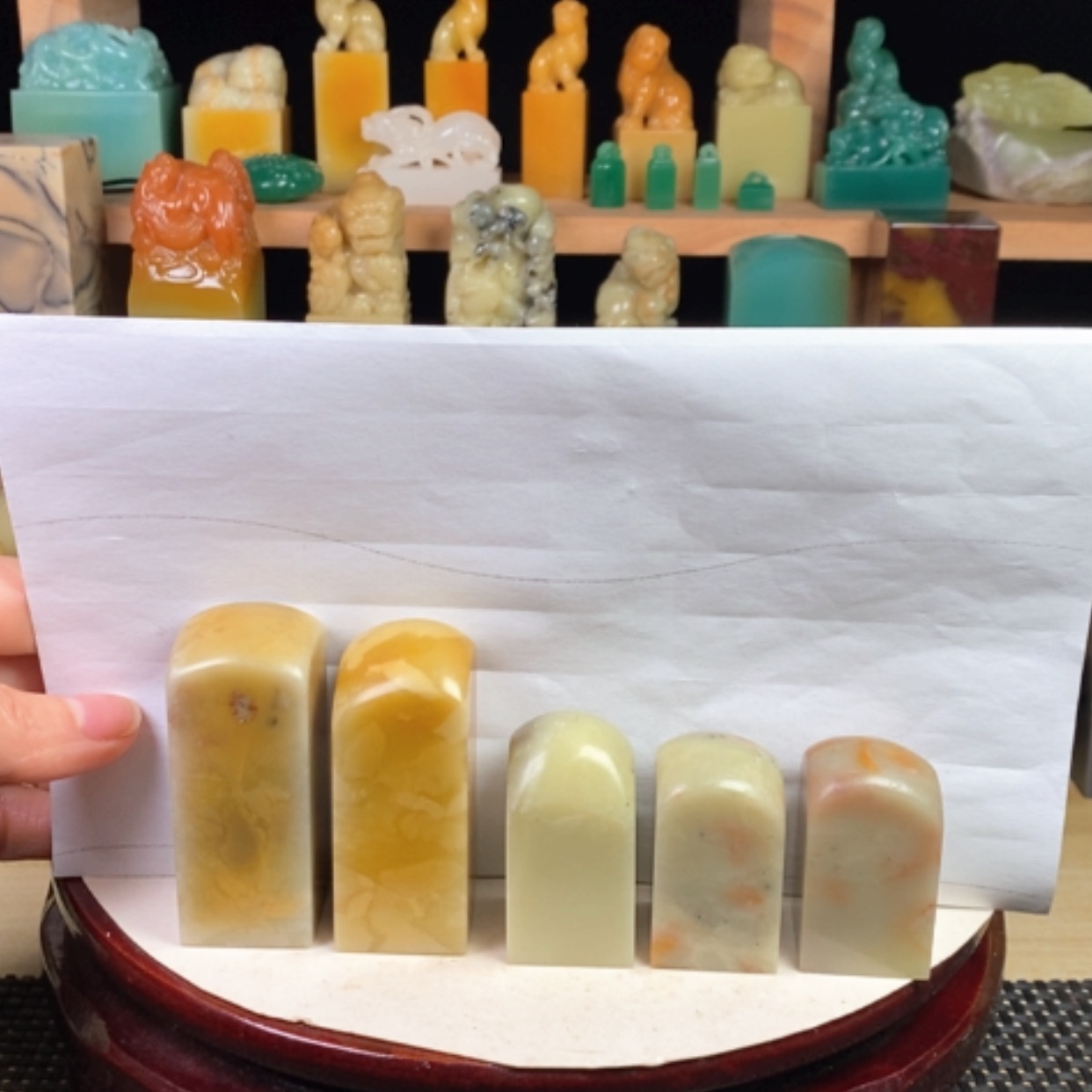 【闪购商品】青田石国*国封门石…………