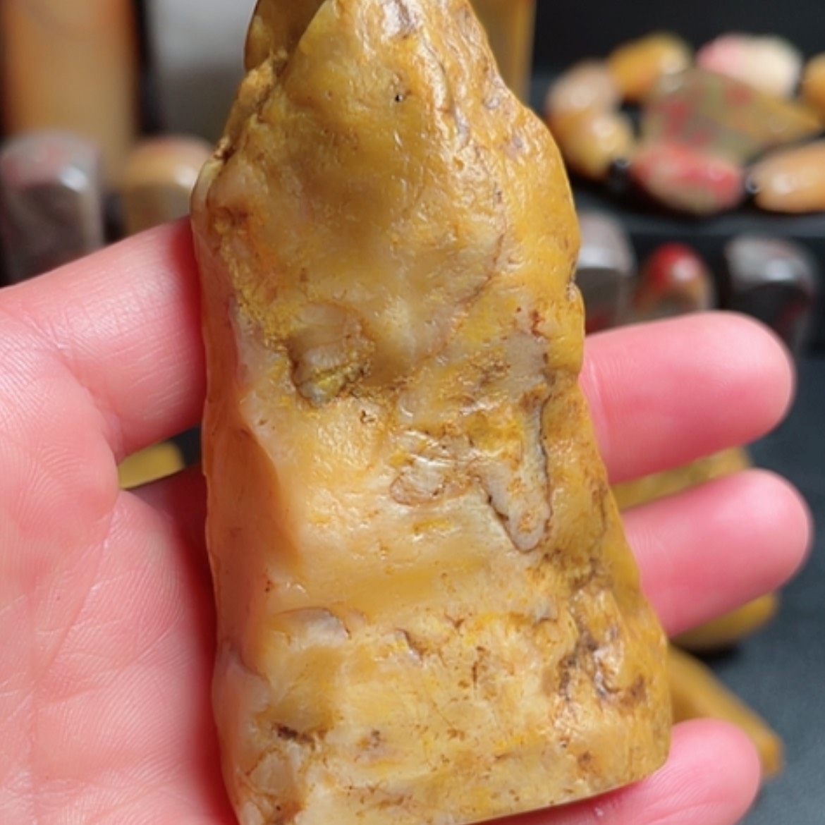 【闪购商品】昌化石金**马昌化田黄随型