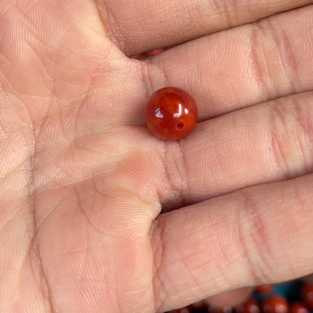 南红玛瑙未镶嵌车挂