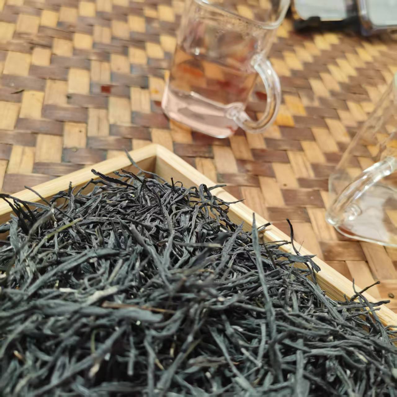 2024年南糯山黑紫尖普洱生茶散茶（250g）2月5【7号】