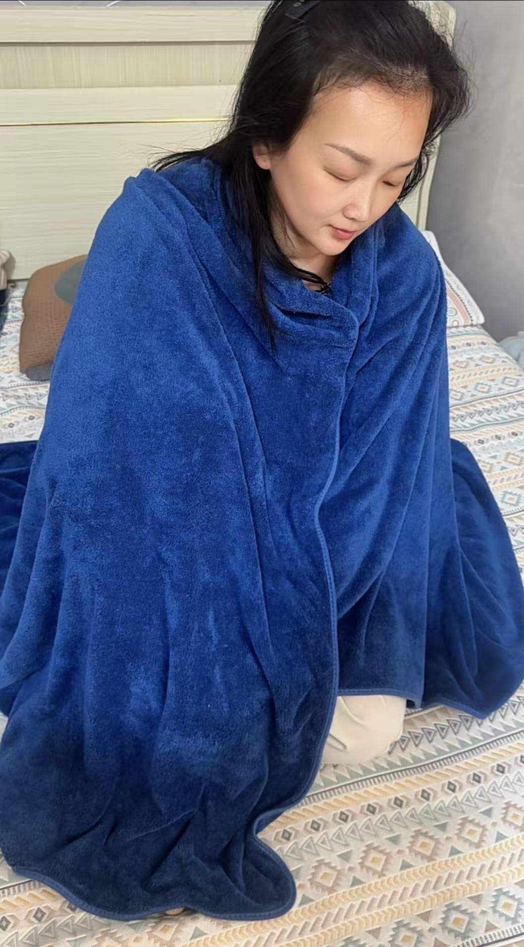 宠粉福利款珊瑚绒加大浴巾成人盖毯