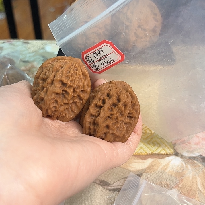 文玩核桃把件非嫁接马老四