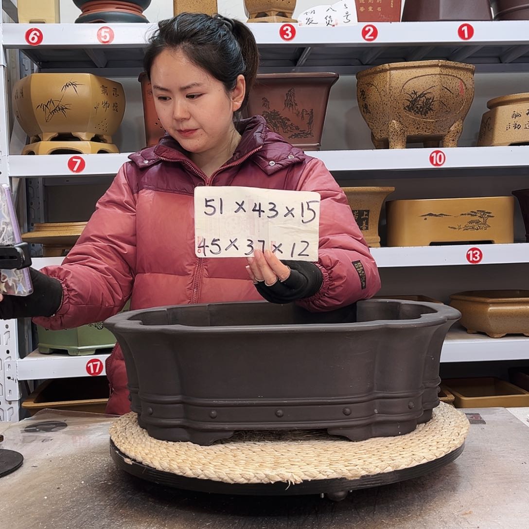 紫砂花盆紫砂花盆