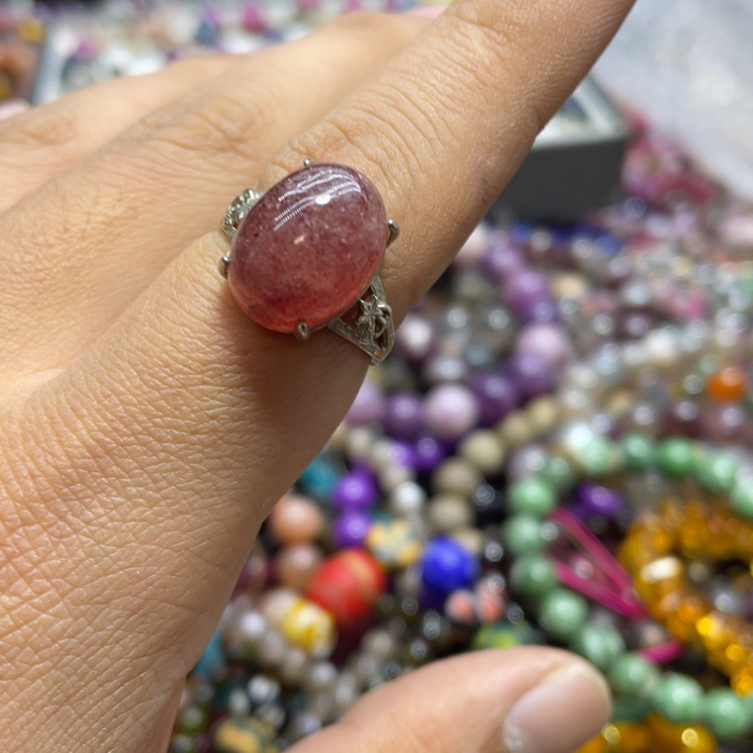 紫晶颈饰银S800镀金镶嵌