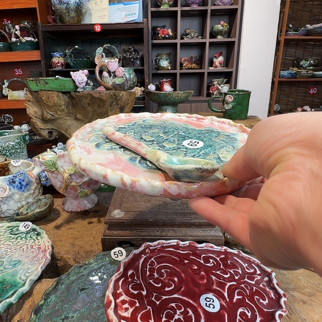 k***0纯手工咖啡杯，餐具