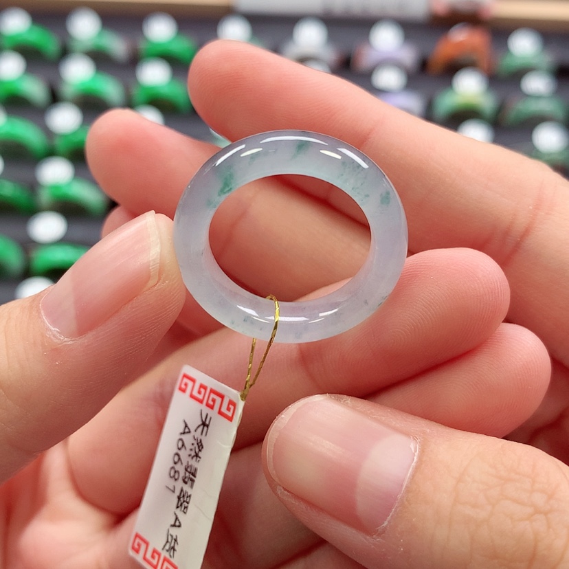 【闪购商品】未镶嵌戒指翡翠15号