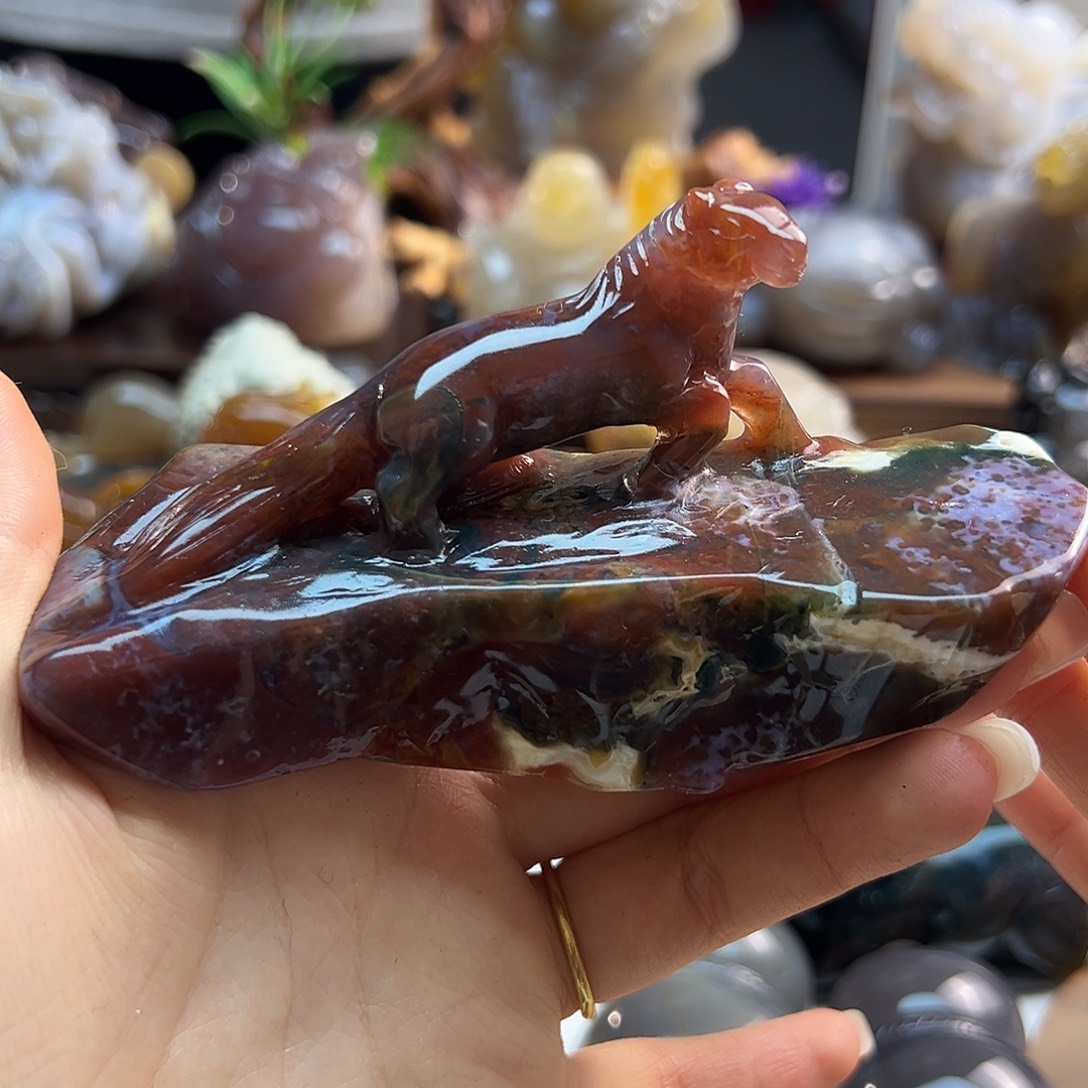 玛瑙/玉髓未镶嵌颈饰