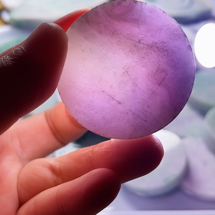 翡翠颈饰未镶嵌毛料7