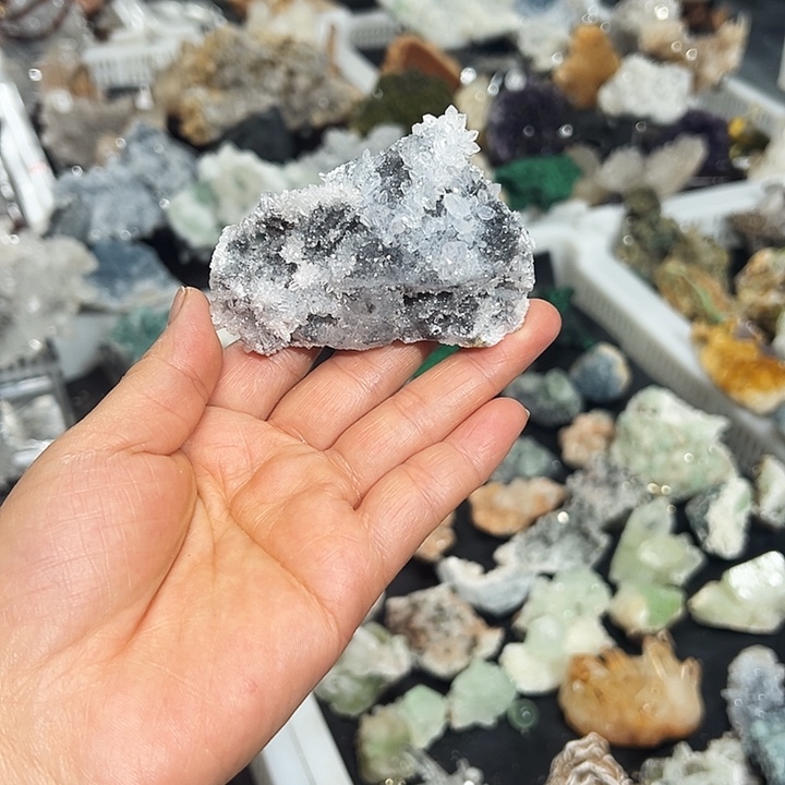 银S925镶嵌紫晶珠宝半成品