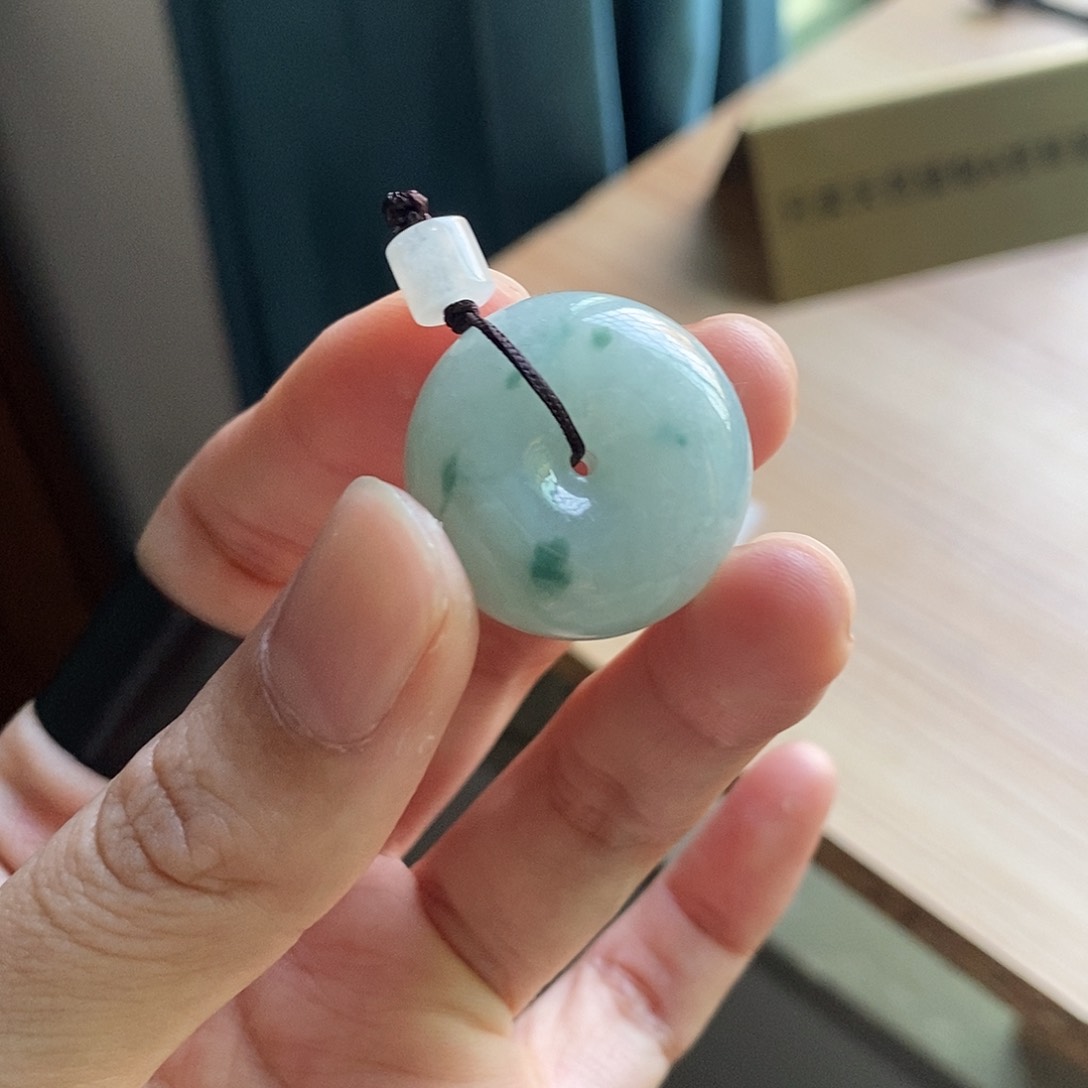 【闪购商品】颈饰未镶嵌翡翠天然缅甸A货翡翠