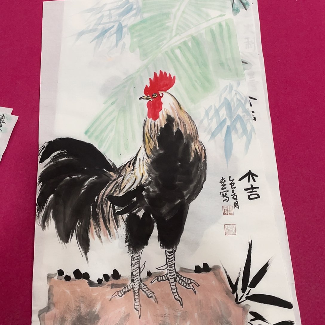 国画2平尺国画作品