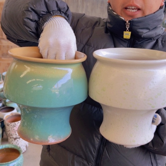 紫砂花盆高20口17————-