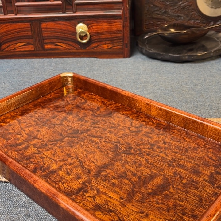 贡木茶盘收纳盘31✖️19