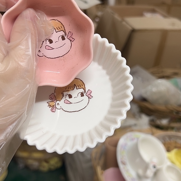 瓷微瑕猫满20包邮