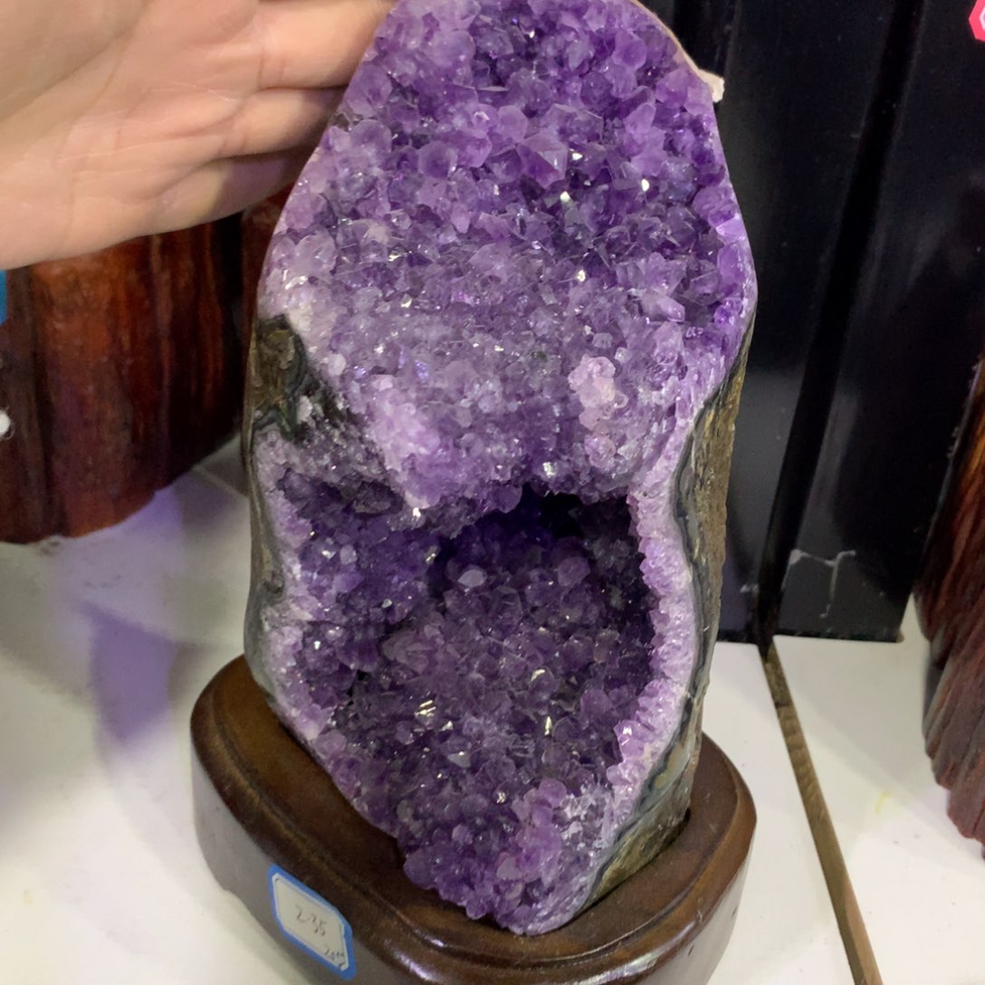 水晶摆件婷未镶嵌