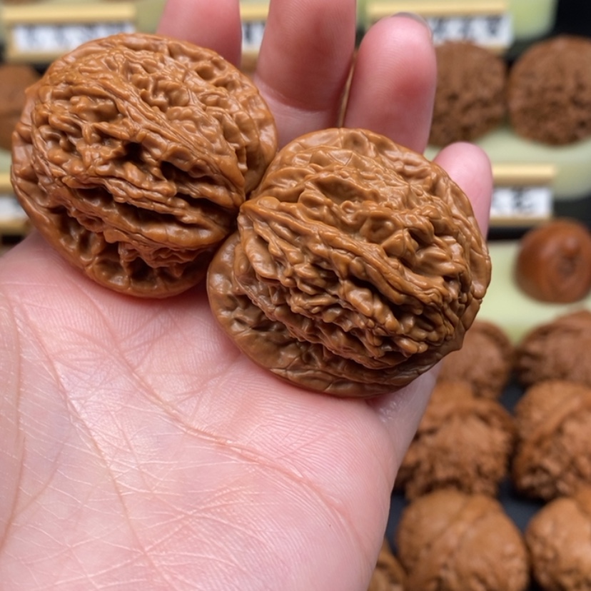 【闪购商品】文玩核桃吊坠虎头48尺全品