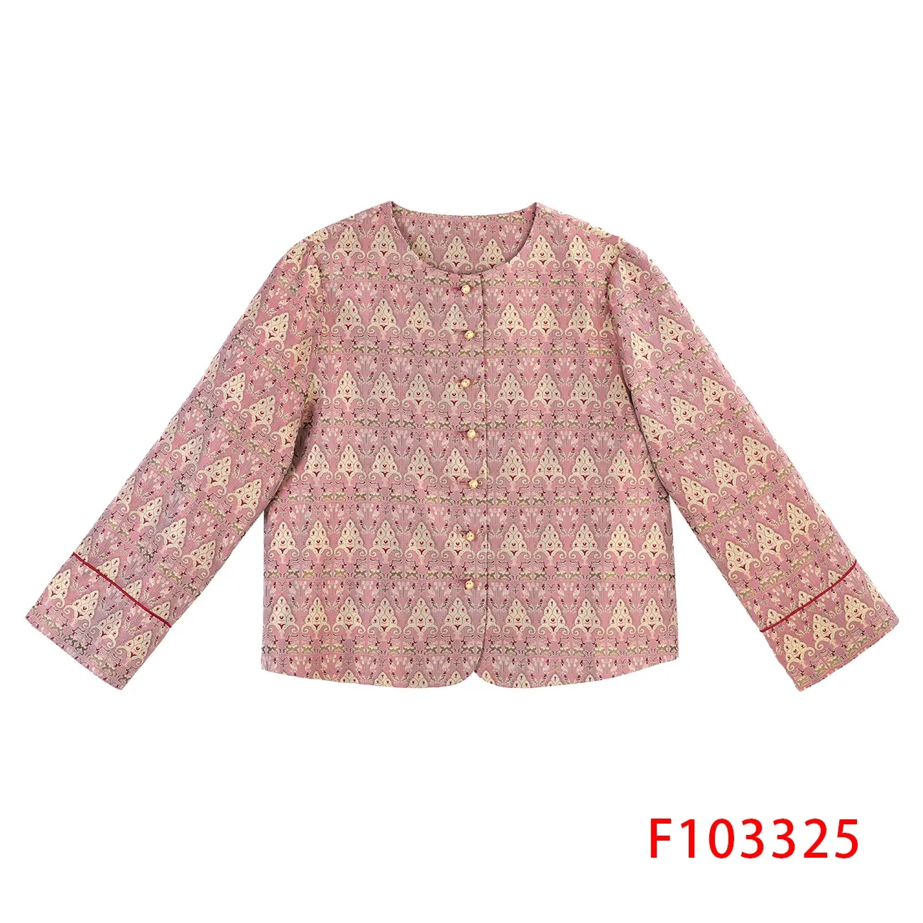 娟  新中式风 103325 火树银花正肩外套 【新款】