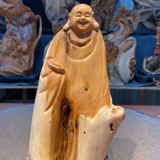 柏木（崖柏）根雕摆件