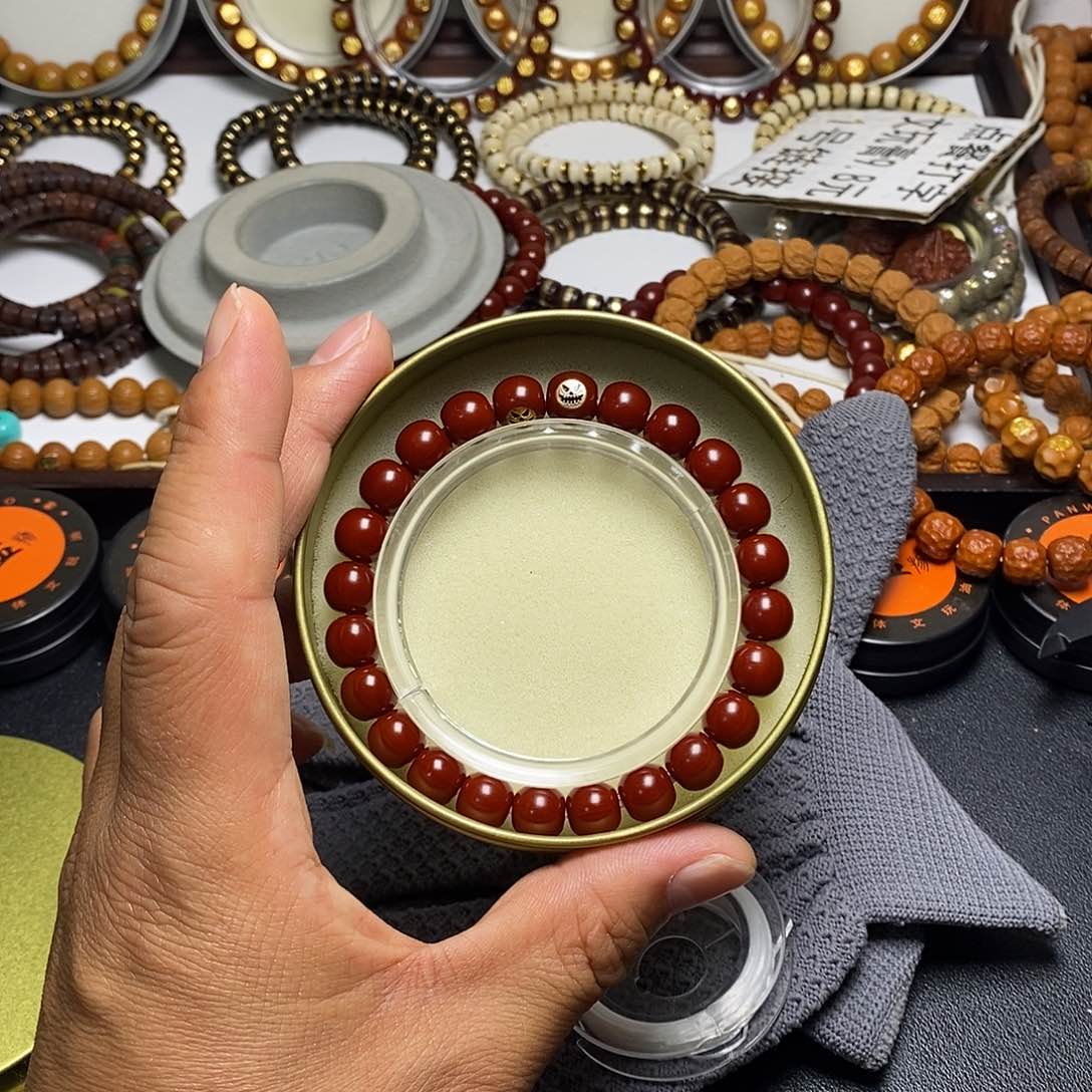 猴头核桃手串全品9左右真标老型31号