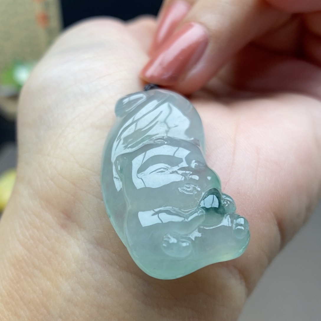 翡翠未镶嵌颈饰吊坠5