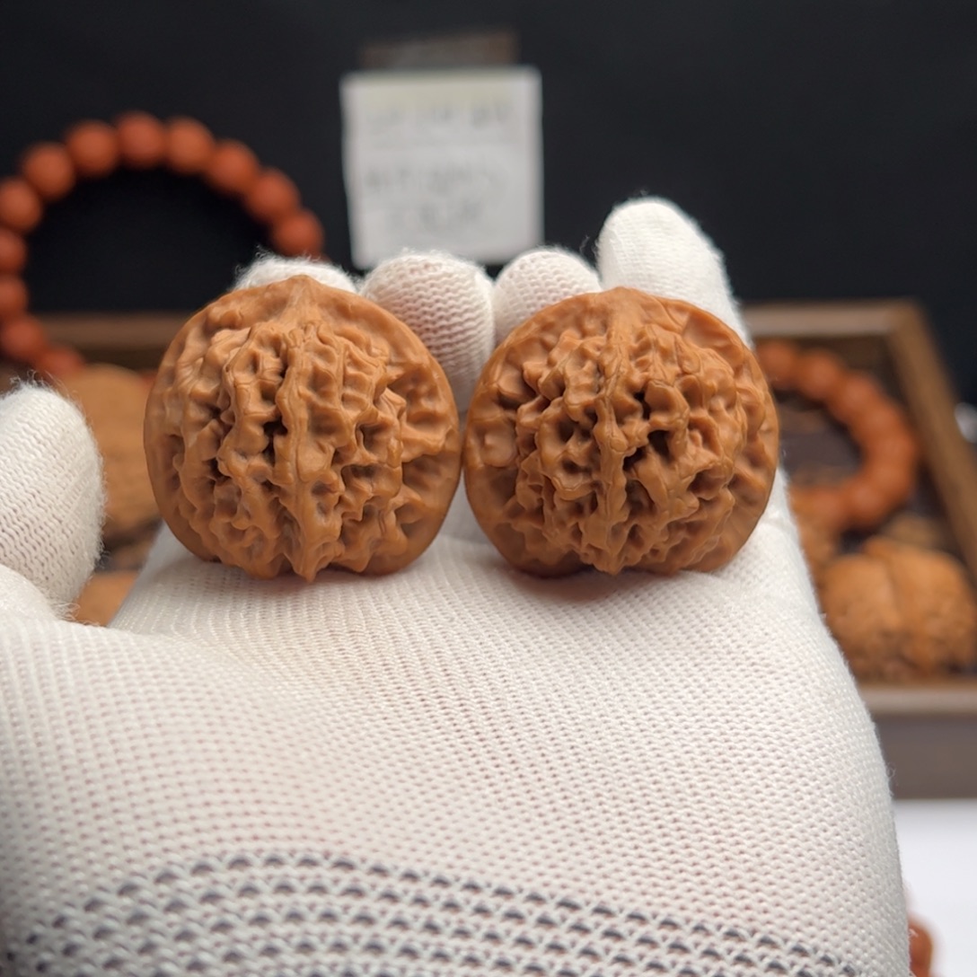 吊坠文玩核桃38.5秦闷023