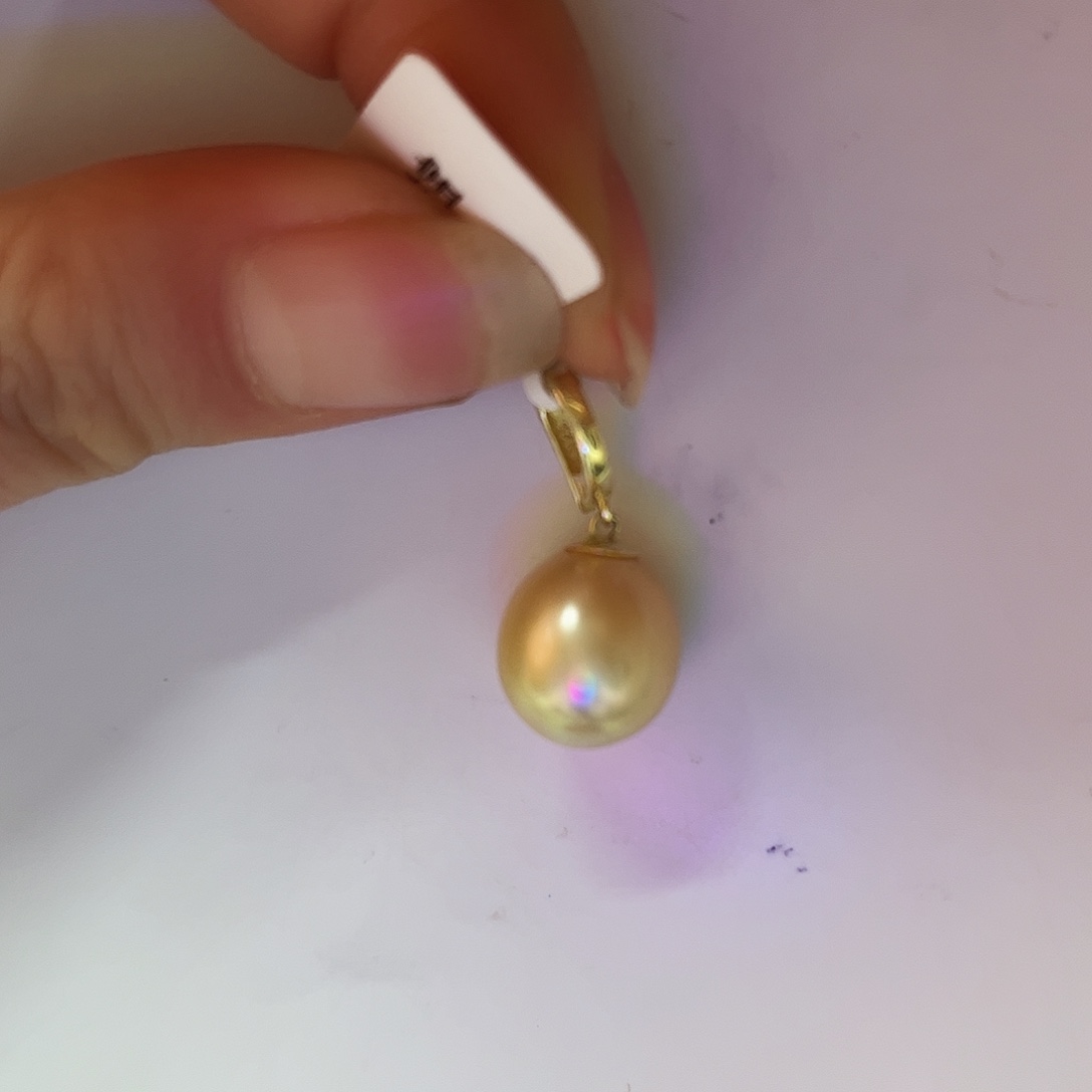 颈饰银S925镶嵌海水珍珠