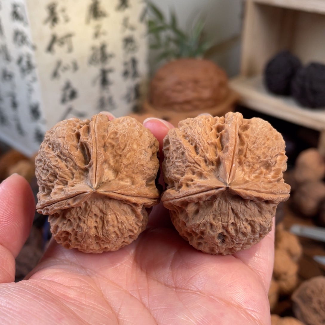 文玩核桃把件筋头巴脑42