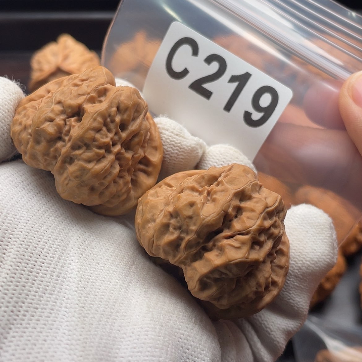 【闪购商品】文玩核桃吊坠C219蛤蟆41.5