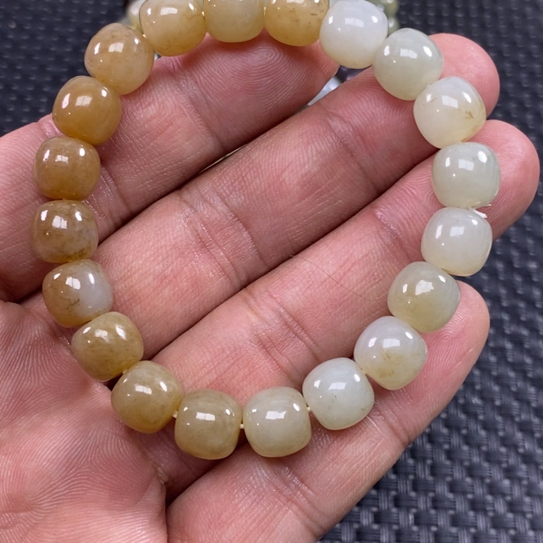 和田玉手链未镶嵌