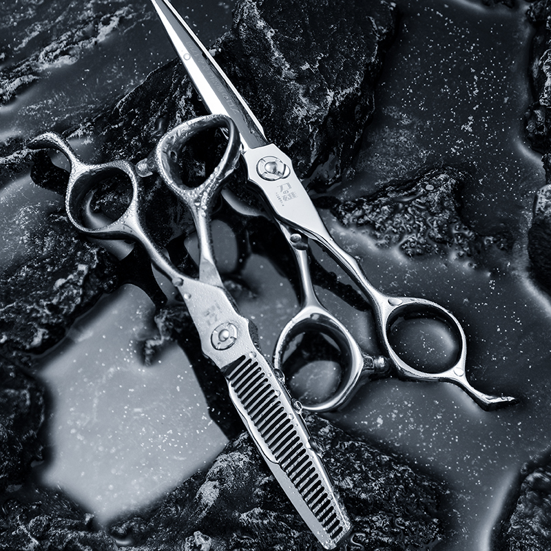 刀雄美发剪刀理发剪刀美发剪无痕牙剪平专业正品美发师剪刀发型师