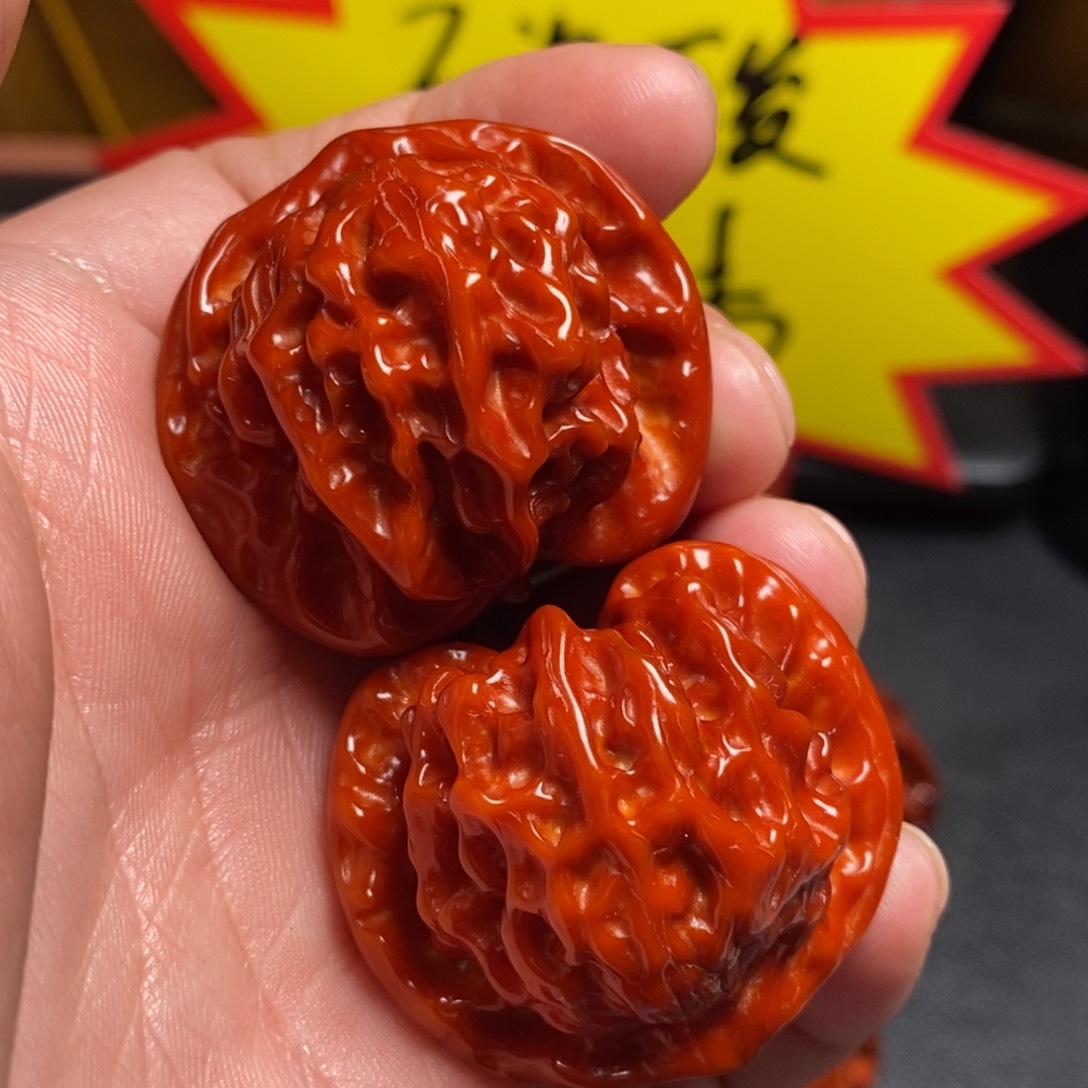 文玩核桃吊坠38野生