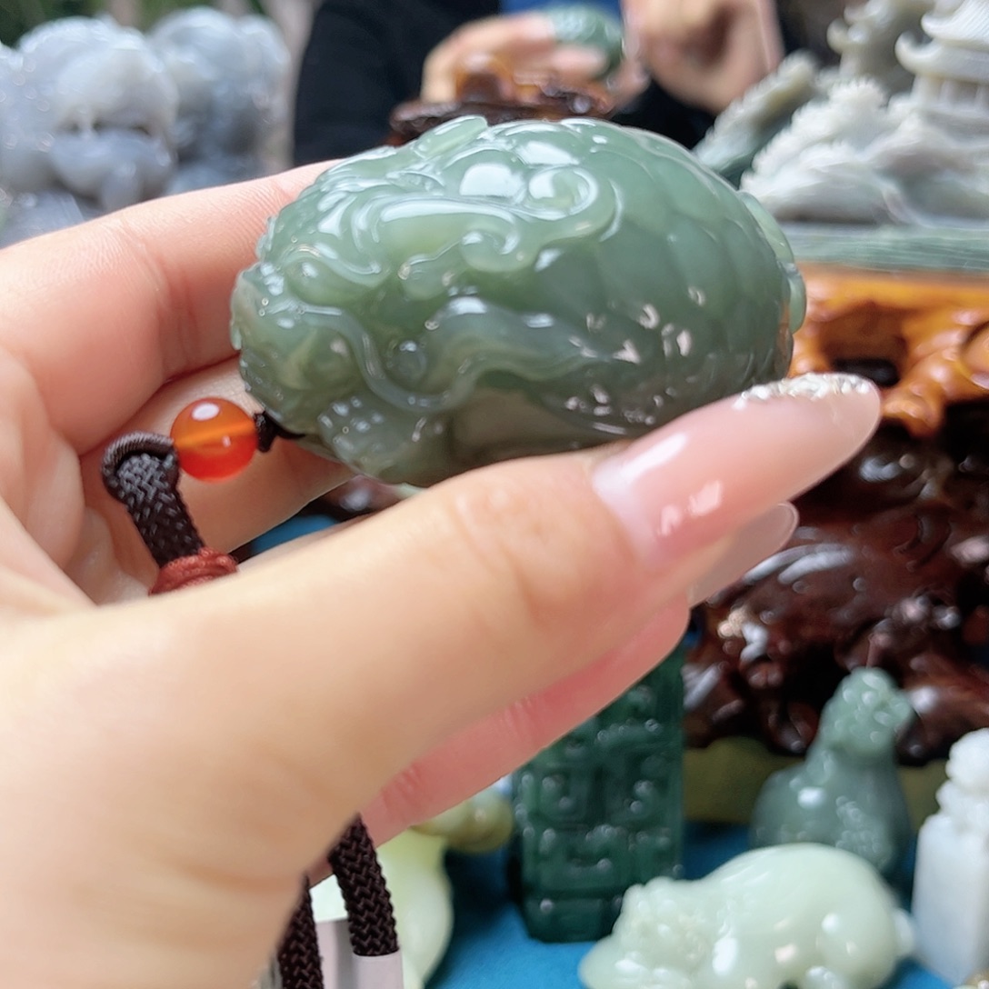 和田玉挂件未镶嵌