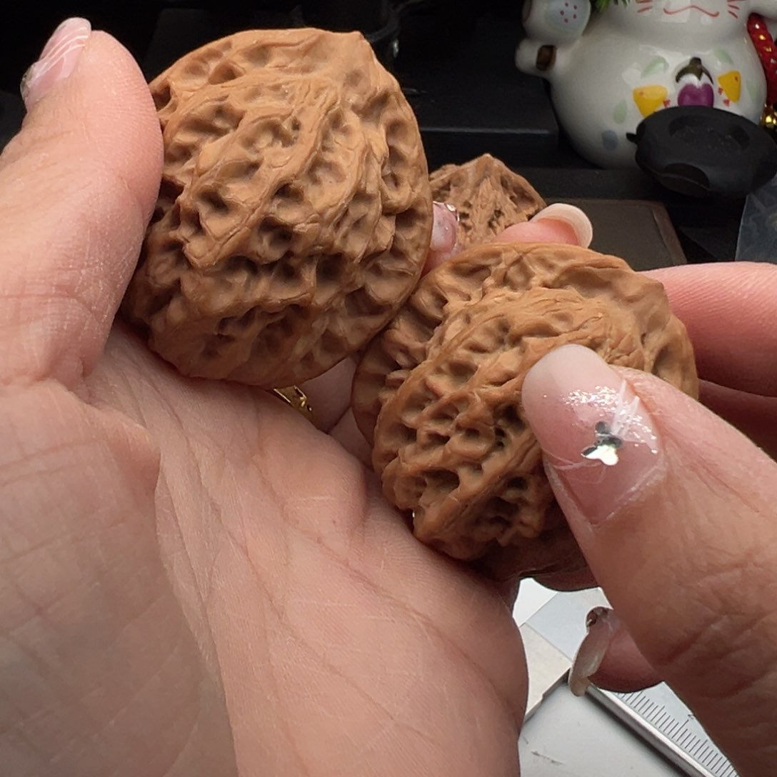 文玩核桃把件凤凰台42