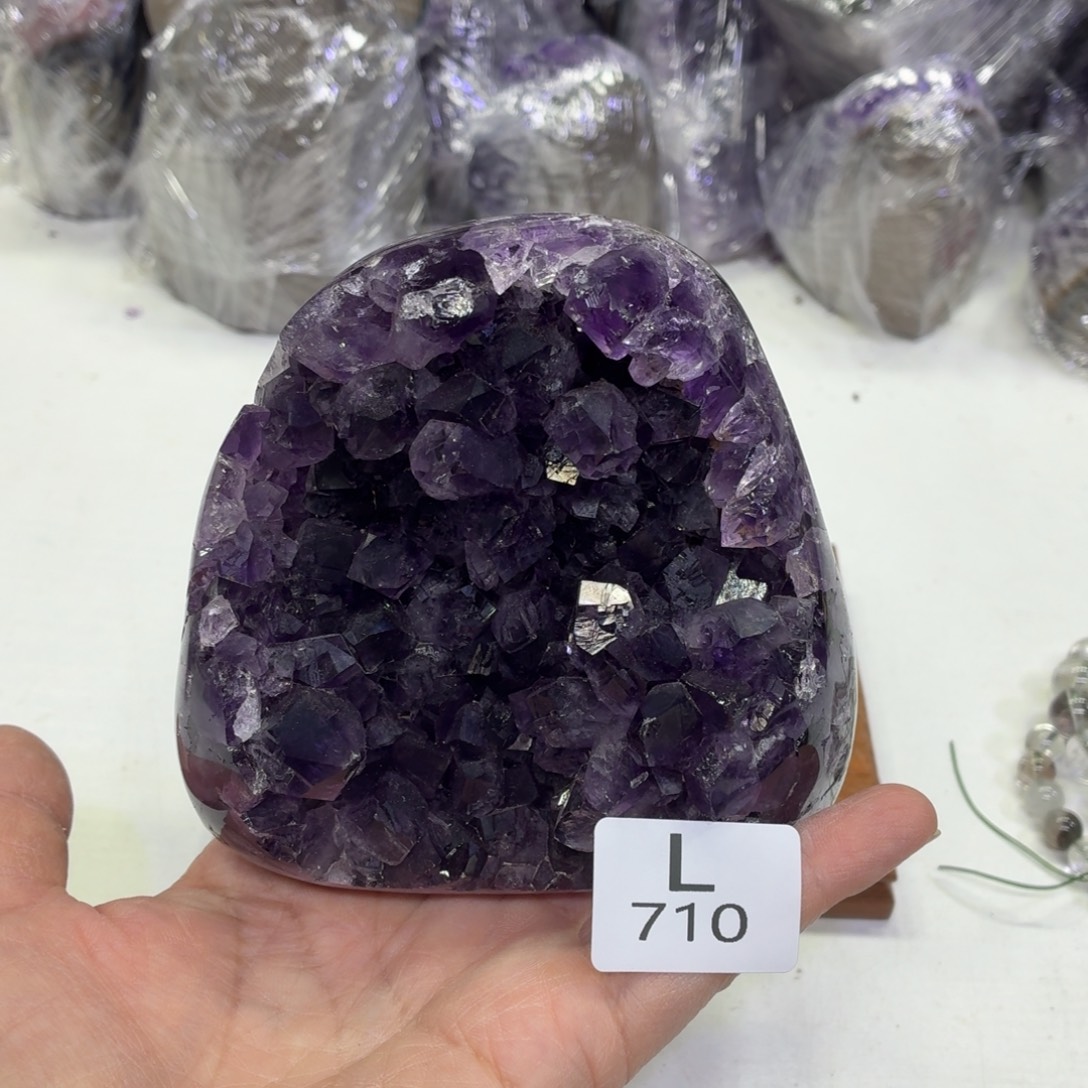 摆件水晶未镶嵌天然紫水晶