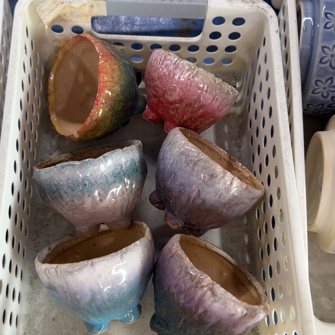 陶瓷多肉小花盆@@3