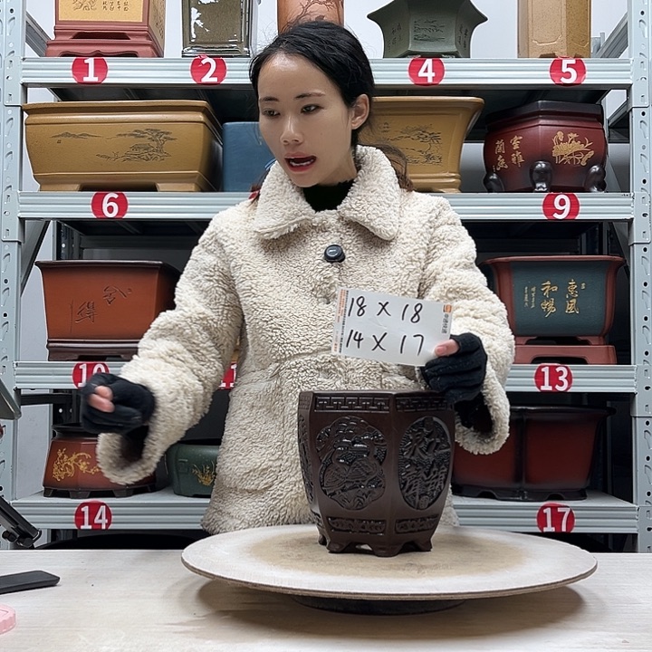 花盆紫砂紫砂花盆