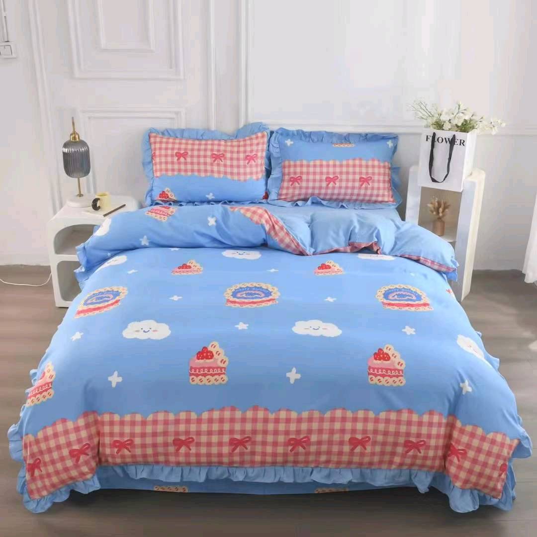 9号植物羊绒韩版印花四件套