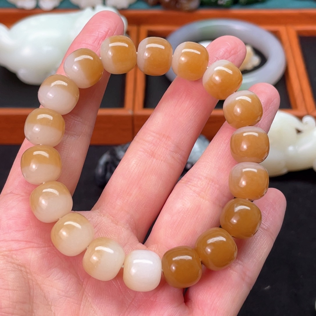 和田玉手链未镶嵌