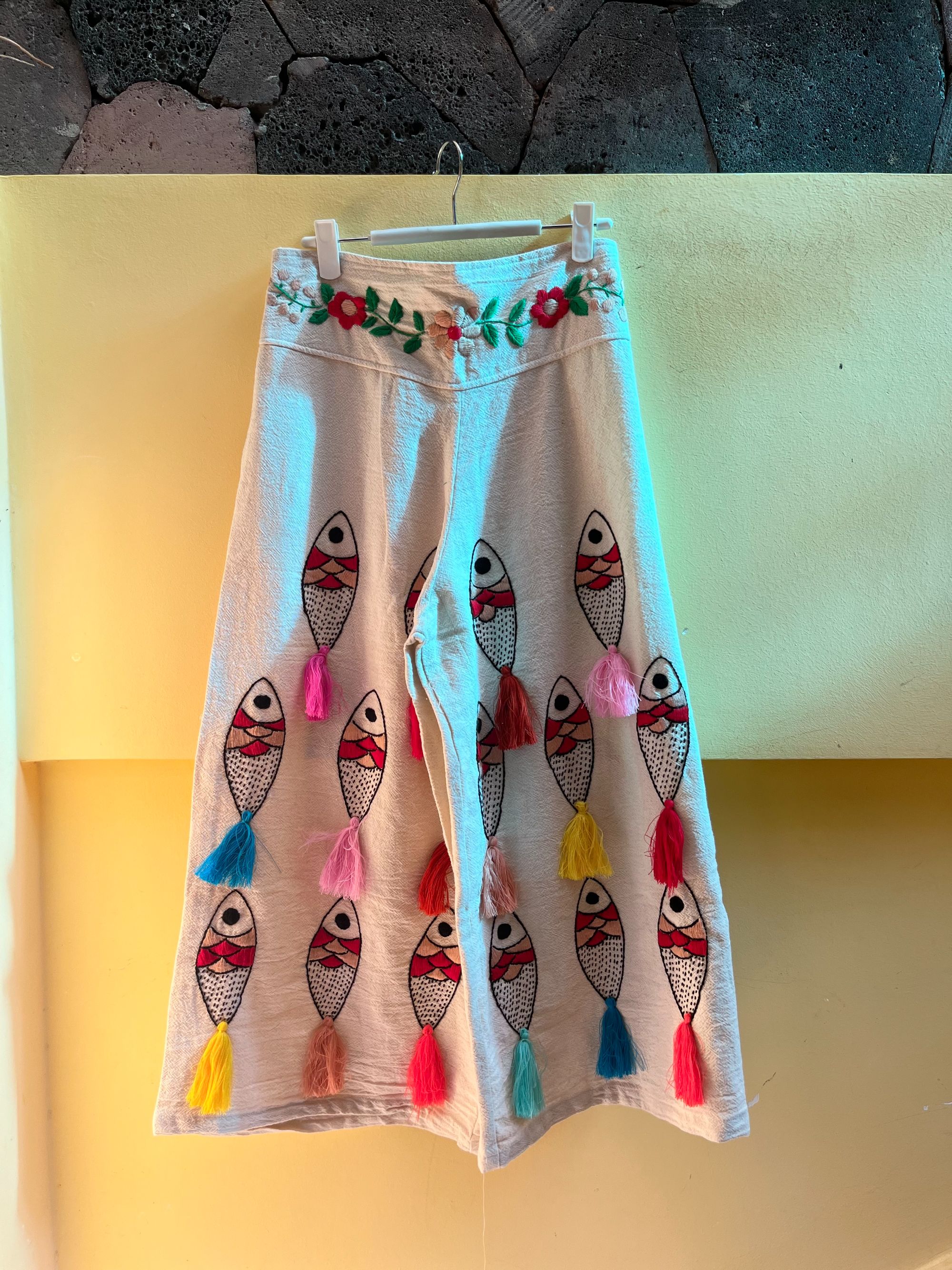 四两民族风刺绣下装（直播间选款）