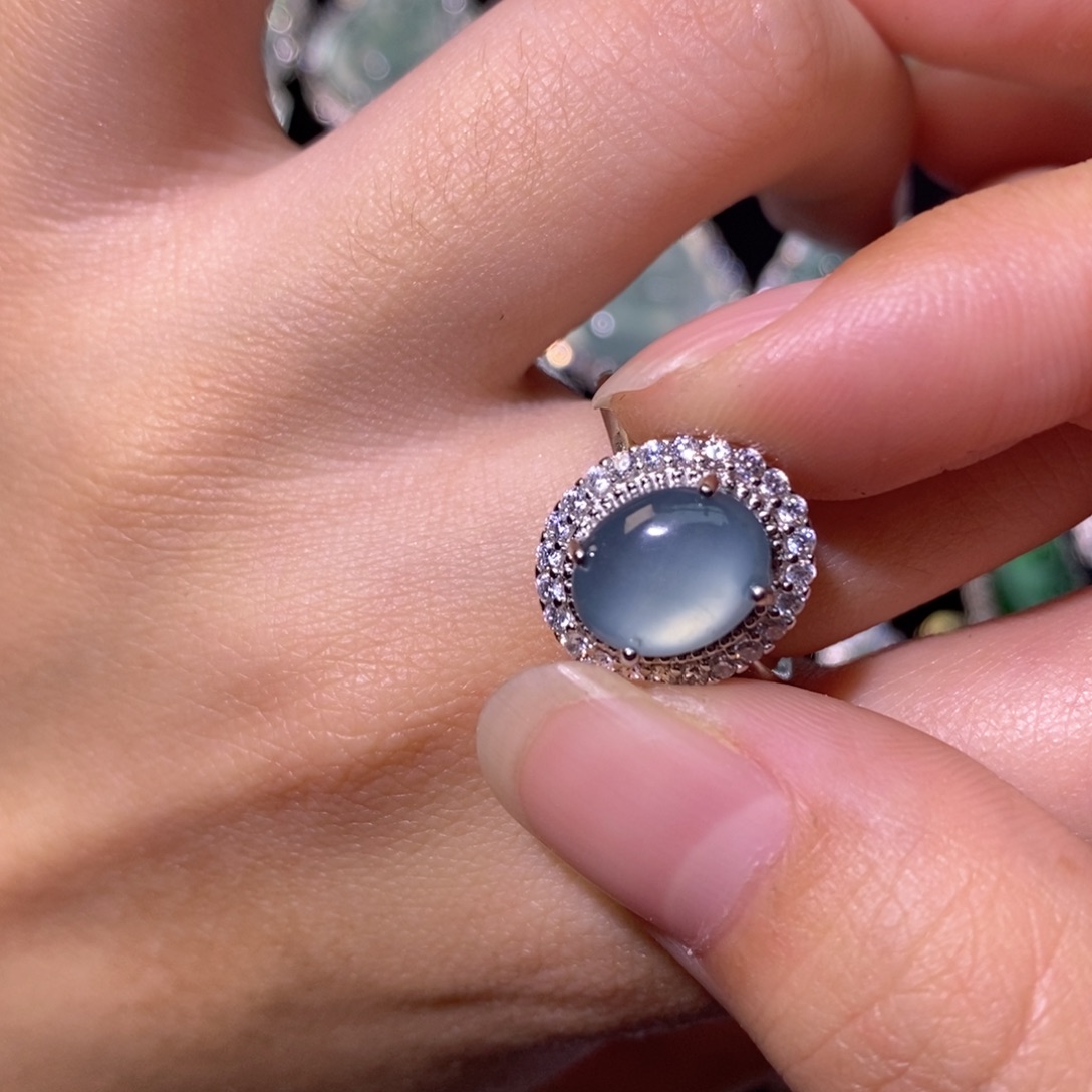 翡翠未镶嵌颈饰天然