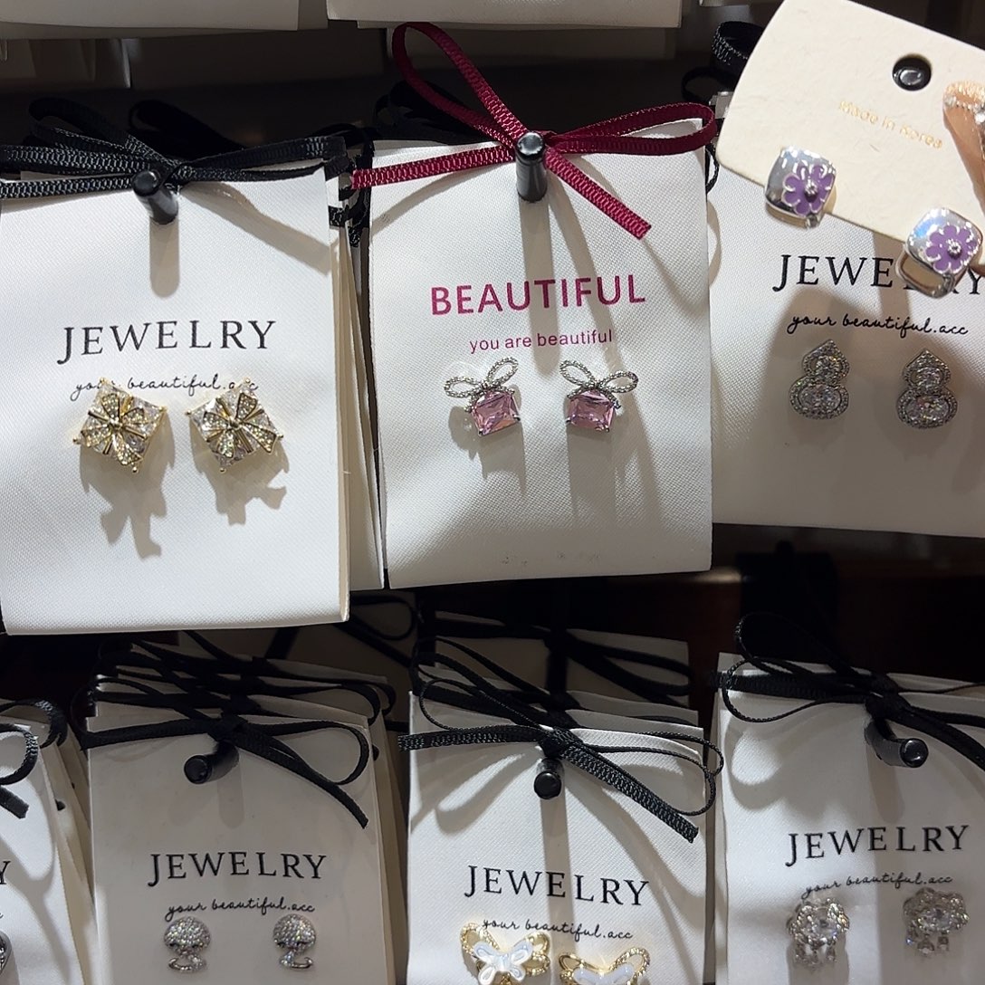 铜合金925银耳钉的3